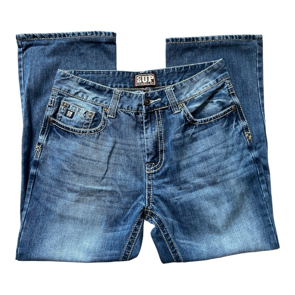 COWBOY UP | Men’s Relaxed Bootcut Denim Jeans